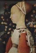 Antonio Pisanello A portrait of a young princess oil painting picture wholesale